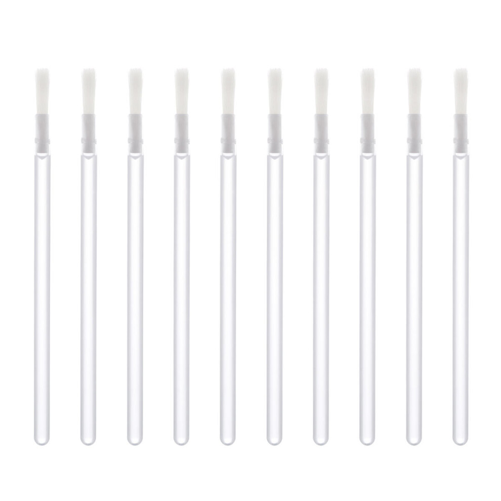 Totority 50Pcs Disposable Lip Liner Brushes With Nylon Bristles ( -212)