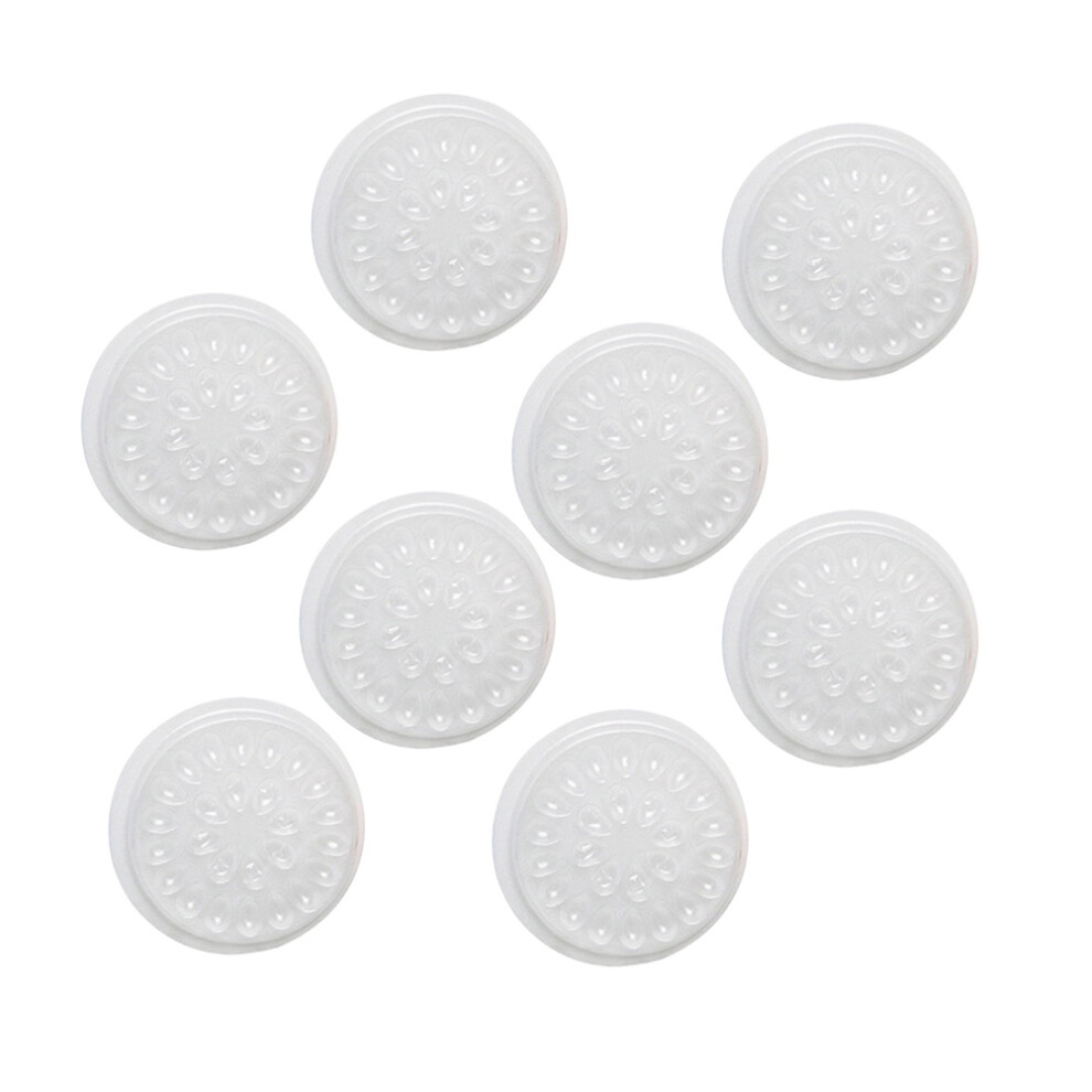 Aboofan 20Pcs Flower Shape Grafting Eyelash Tray With Base Holder