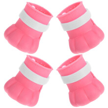 4pcs Silicone Cat Boots Anti-Scratch Nail Covers