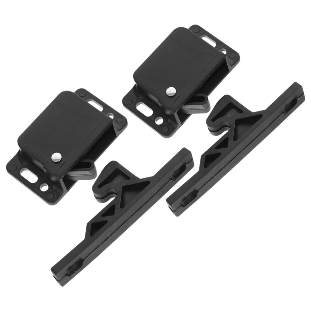 Rv Cabinet Latch Abs Black 2Set 1.97X1.38x0.59in 3212175327265