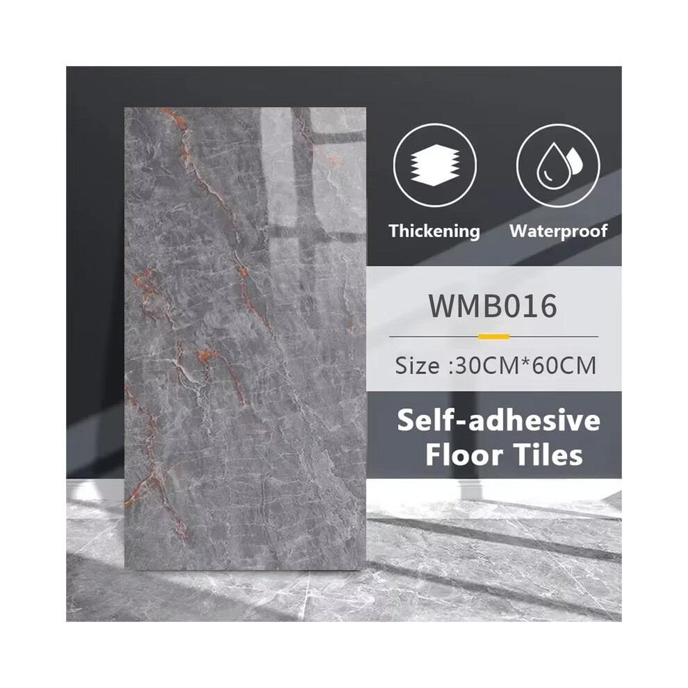 (Wmb016, 10 Pack) 10~20Pcs Bathroom Wall Panels Pvc Cladding Shower Wet Wall Tile Marble Effect Decor Decorative Kitchen Moisture-Proof Self-Adhesive 5021832441149