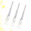 3pcs Transparent Crystal Rod Face Applicator Brush for Mask 5