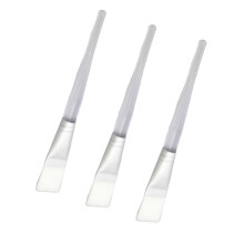 3pcs Transparent Crystal Rod Face Applicator Brush for Mask