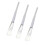 3pcs Transparent Crystal Rod Face Applicator Brush for Mask 1