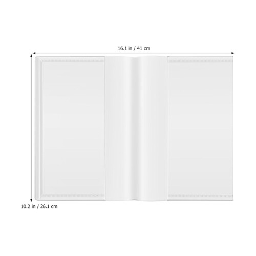 10pcs Clear Book Covers Waterproof Reusable 16k Textbook Protectors 1