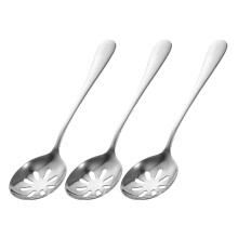 3pcs Stainless Steel Slotted Serving Spoons for Pasta
