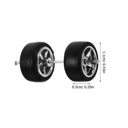 Mlins  Dinosaur Costume Toy Car Wheel Model Modified Tires 2