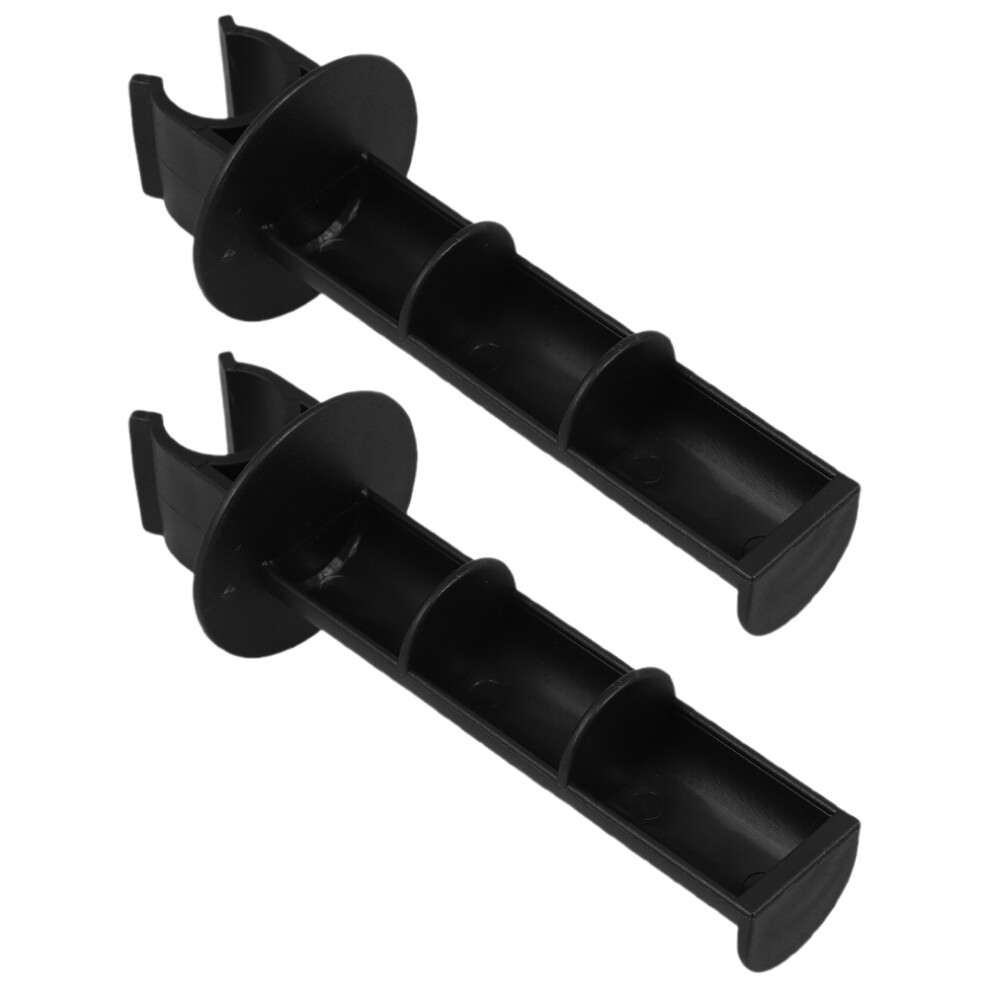 Vaguelly 2Pcs Toilet Paper Holder Wheelchair Accessory Clip On Rod