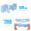 2pcs Wedding Garter Set for Bride Women (Sky-Blue) 8