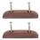 2pcs Rosewood Bass Guitar Thumb Rest Accessory 1