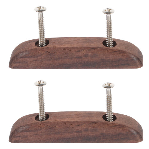 2pcs Rosewood Bass Guitar Thumb Rest Accessory