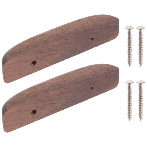 2pcs Rosewood Bass Guitar Thumb Rest Accessory 2