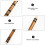 Portable Flute Musical Instrument Assorted Color 1set 10