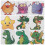 5pcs iron on patch hot stamping sticker for apparel diy 5