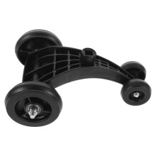 Wiggle Car Front Wheel Replacement Black Plastic Wear Resistant