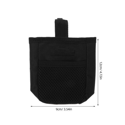 Dog Training Pouch with Hook for Outdoor Use Black 1