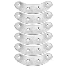 3 Pairs Metal Heel Taps Shoe Repair Kit Anti-Wear Sole Protectors