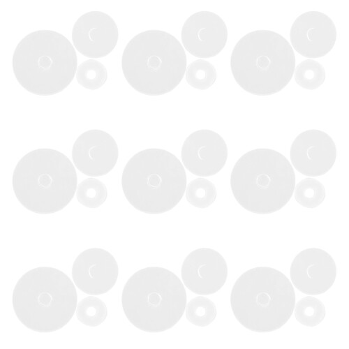 30pcs Clear Earring Backs for Droopy Ears Heavy Support