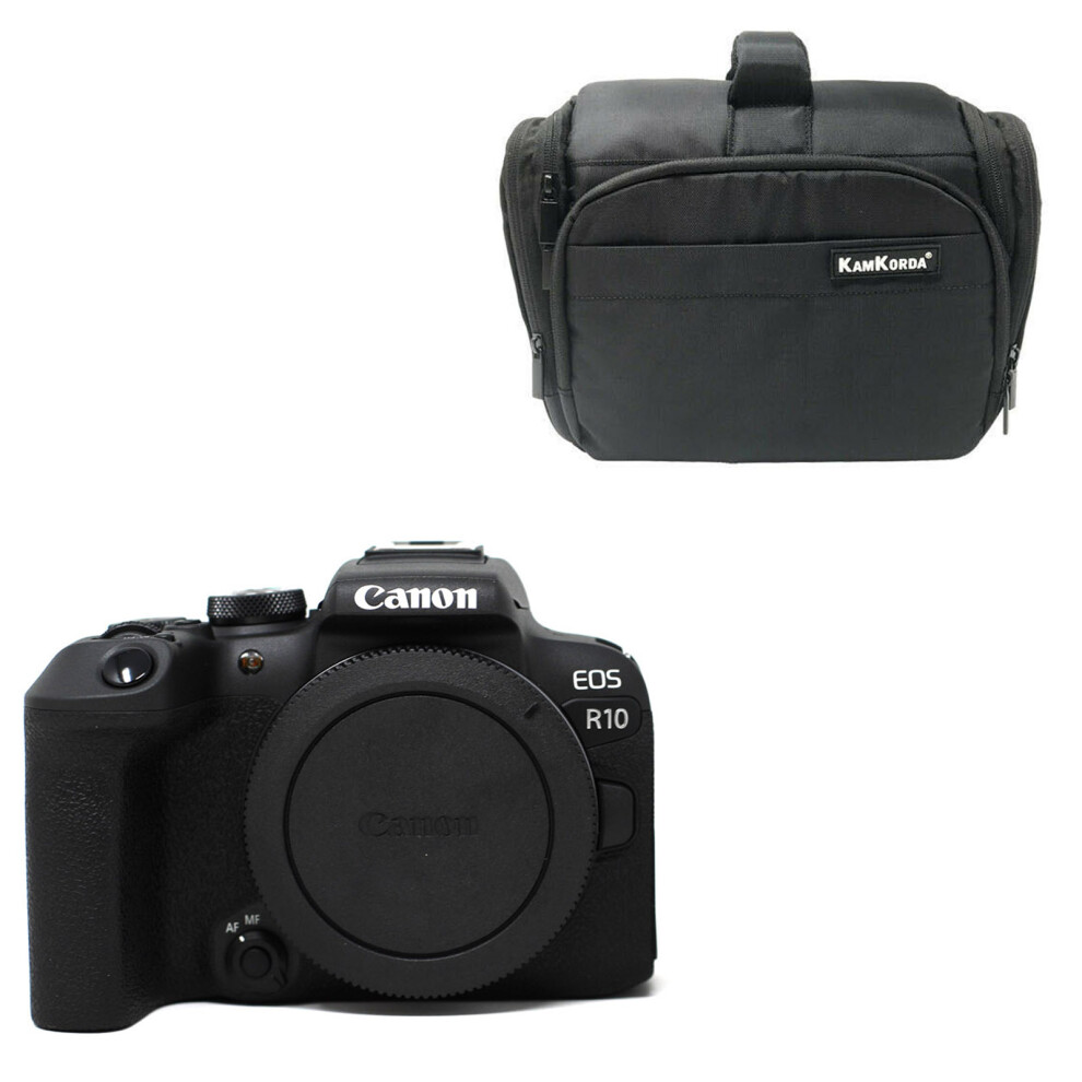 KamKorda Bag + Canon EOS R10 Mirrorless Camera Body-image-OPC-PKHQ96G-NEW