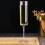 2 Pcs Goblet Water Cup Glasses Cocktail Bride Transparent 4