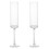 2 Pcs Goblet Water Cup Glasses Cocktail Bride Transparent 9