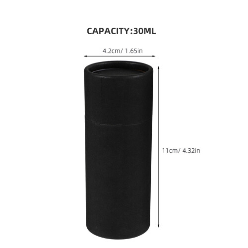 12pcs Kraft Paper Jar Tube Packaging Box 30ml 1