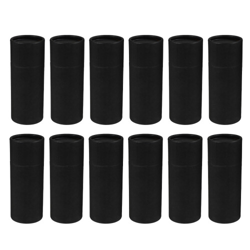 12pcs Kraft Paper Jar Tube Packaging Box 30ml