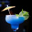 50pcs Fruit Picks Cocktail Umbrella Food Decorations 6
