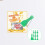 10 Pcs Label Tool Plastic Card Ticket Green 4
