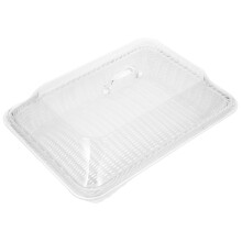 Food Serving Basket Woven White Plastic 1set