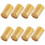 200pcs Heat Shrink Capsules Golden 3