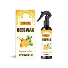 Spray Cire d'Abeille pour Meubles et Parquets - Nettoie, Fait Briller et Protège
