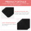 6Stk Schwarze Lippenstift Makeup Organizer Für Unterwegs 9