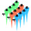 12Pcs Automatic Bonsai Plant Watering Tools Assorted Color Durable PP 6