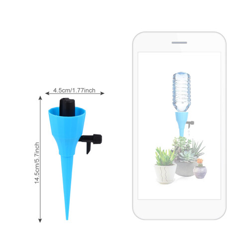12Pcs Automatic Bonsai Plant Watering Tools Assorted Color Durable PP 1