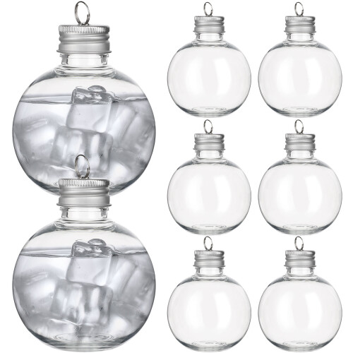 10St 150Ml Weihnachtsbaum-Befüllbare Ornamente In Wasserflaschenform