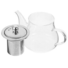 400Ml Glas Teekanne Aus Hochborosilikatglas Mit Edelstahl Siebeinsatz