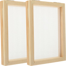 2 stück papierholz sieb, diy form, rahmen für papiersieb herstellung