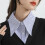 cuello falso para camisa multifuncional de moda para mujer 7