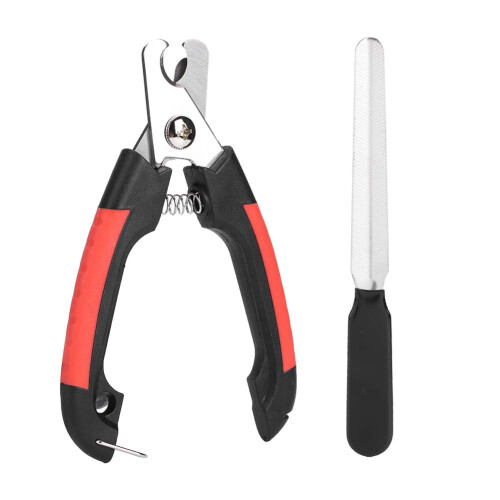 Große Größe Gebogene Ende Pet Nagel Clipper Schere 1