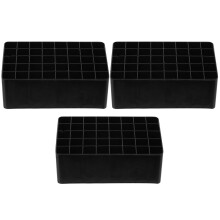 3St Decoratieve Penhouder Zwart Plastic Voor School En