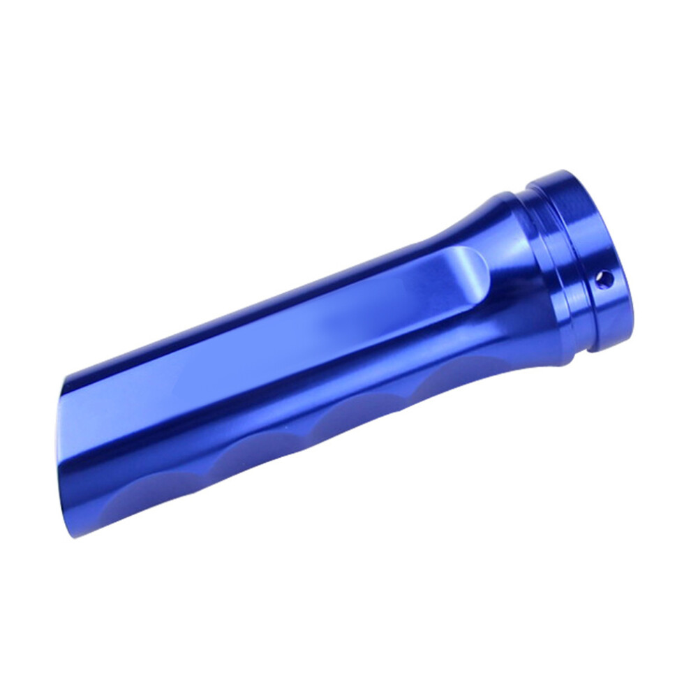 Universal Car Handbrake Sleeve Aluminum Cover Protector Blue 3212264128698