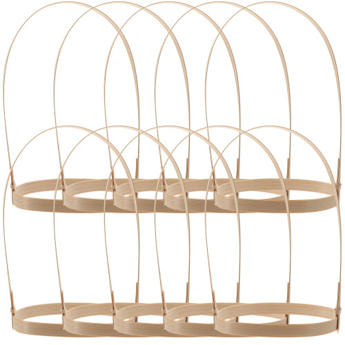 10pcs Bamboo Coffee Carrier Take-Out Holder 2
