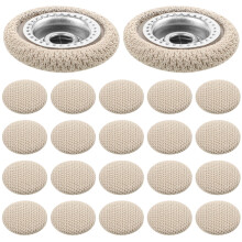 30pcs Roof Headliner Repair Kit Khaki Fabric Metal