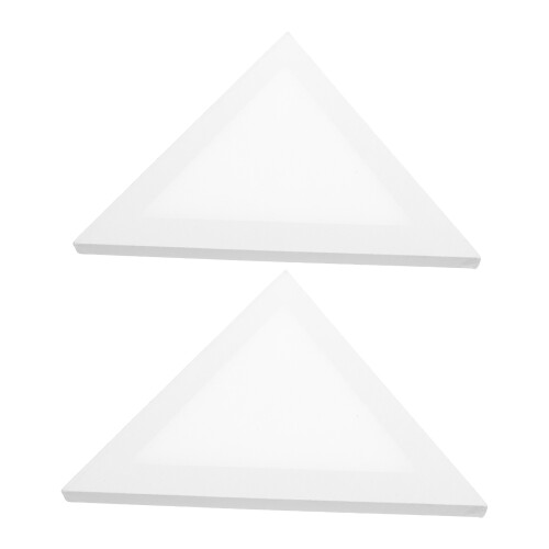 2pcs Irregular Oil Painting Frame Acrylic Drawing Board 30cm