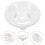 Urinal Filter Stopper Urinal Strainer Stopper White Abs 1pack 4