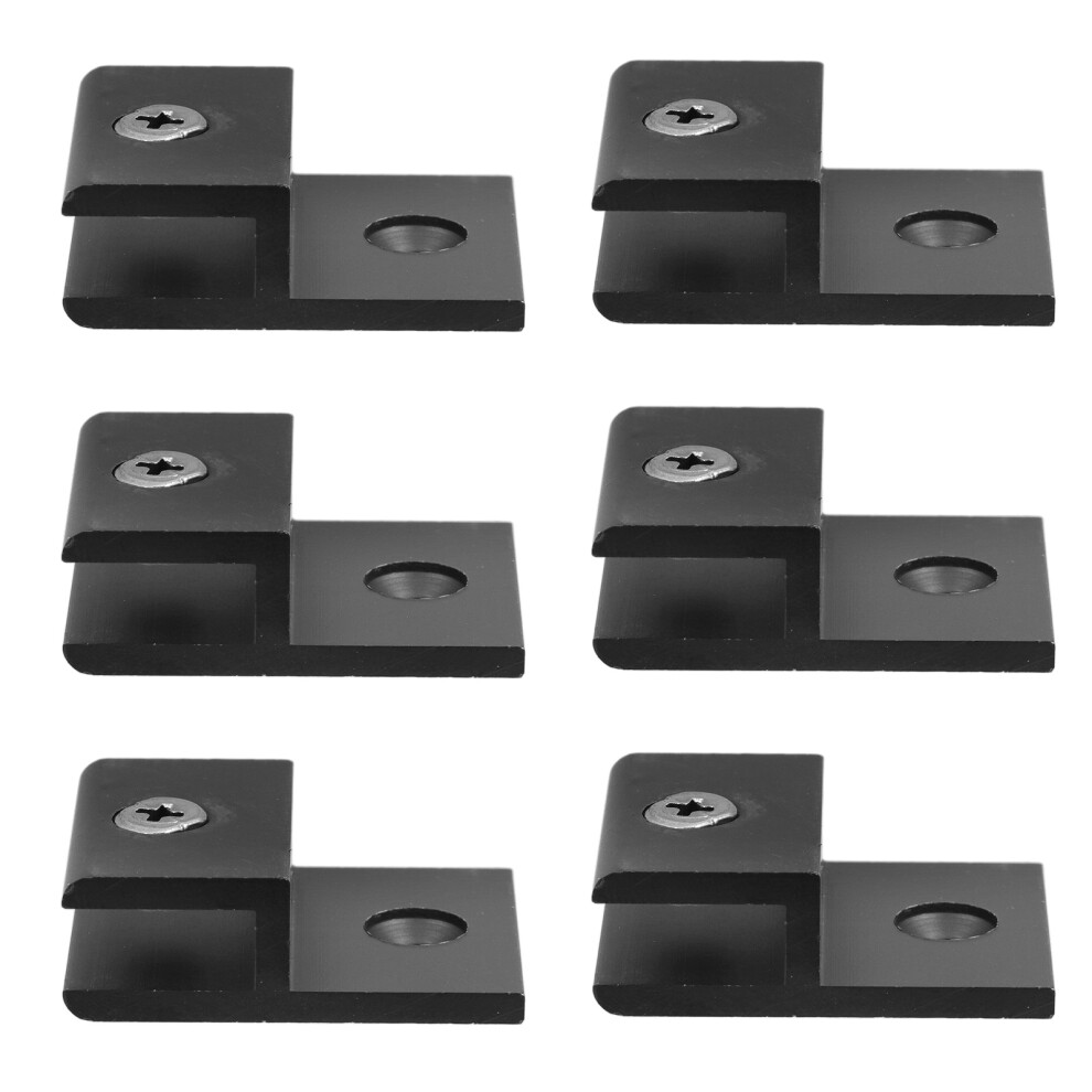 6 Pcs Glass Clip Adjustable Shelf Bracket Clips For Cabinet Doors 3212212596296