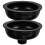 2pcs Rubber Plunger Replacement Force Cup Heads 9