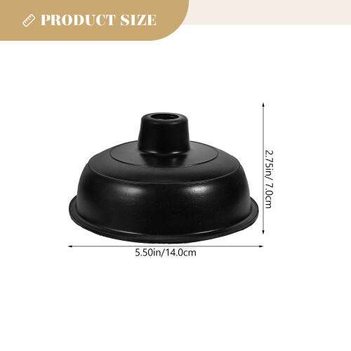 2pcs Rubber Plunger Replacement Force Cup Heads 2