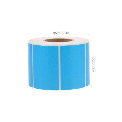 Raindrops  Thermal Printer Yellow Tape Paper Labels Box Sealing 1